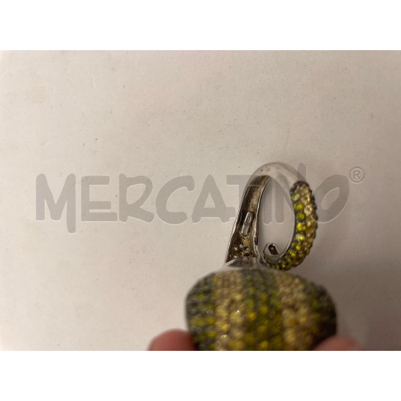 ANELLO DONNA ARG 925 COBRA ZIRCONCINI VE BIA DIFF 2 ZIRC | Mercatino dell'Usato Colleferro 5