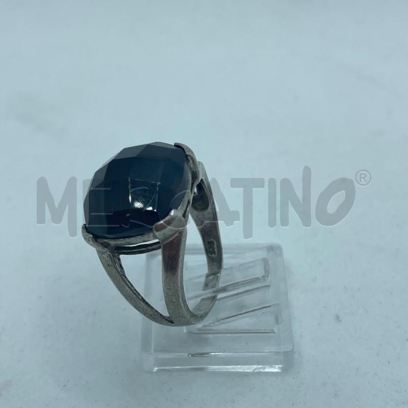 ANELLO DONNA ARG 925 PIETRA SFACC BLU  | Mercatino dell'Usato Colleferro 3