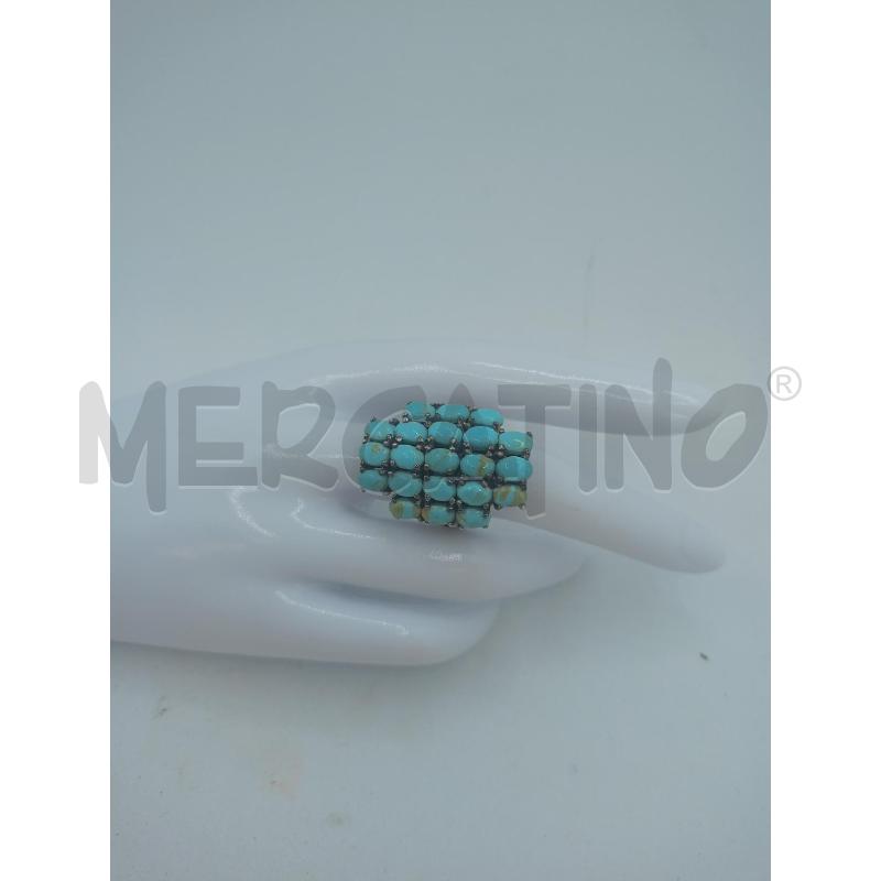 ANELLO DONNA ARG 925 TURCHESE NIDO D'APE | Mercatino dell'Usato Colleferro 2