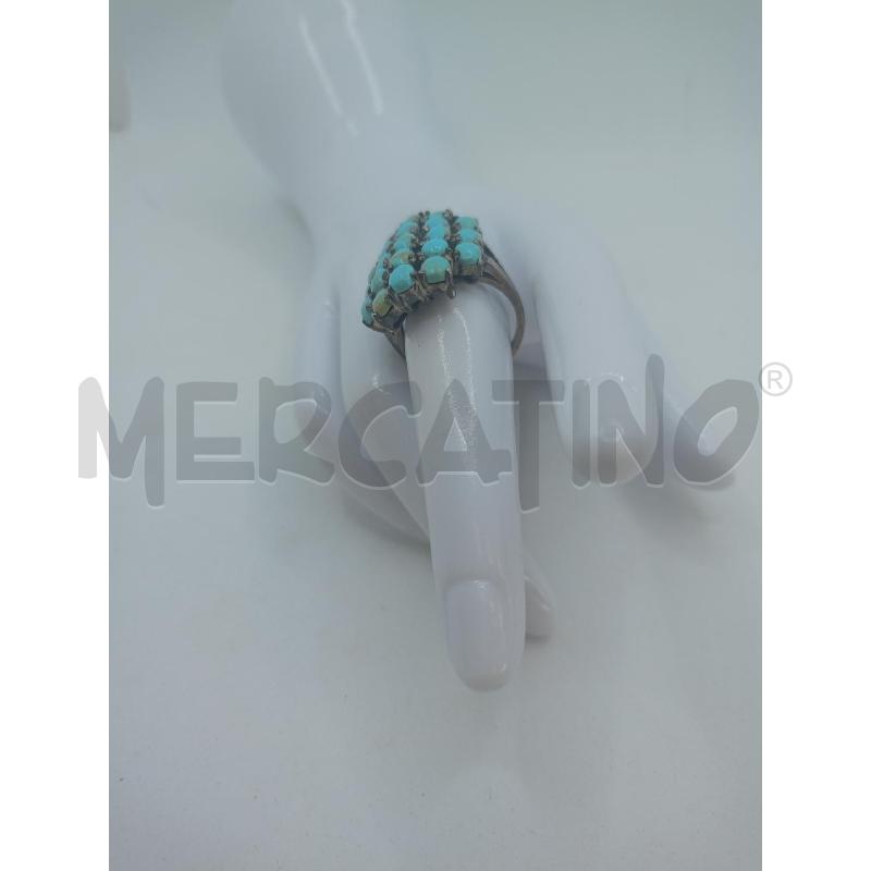 ANELLO DONNA ARG 925 TURCHESE NIDO D'APE | Mercatino dell'Usato Colleferro 4