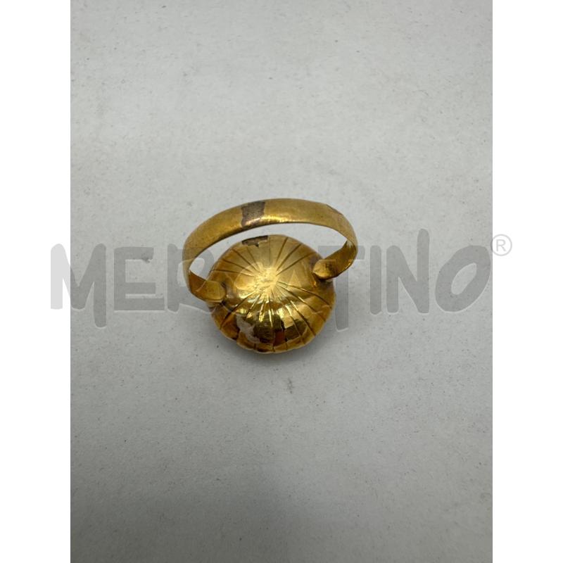 ANELLO DONNA ORO 9K PASTA DI TURCHESE PIE ROSSE | Mercatino dell'Usato Colleferro 3