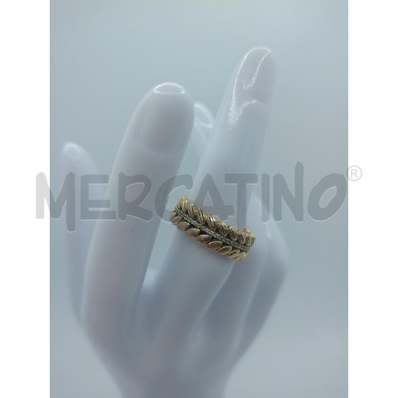 ANELLO DONNA PANDORA ARG925 FASCIA A SPIGHE DI GRANO | Mercatino dell'Usato Colleferro 2
