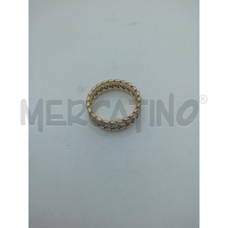 ANELLO DONNA PANDORA ARG925 FASCIA A SPIGHE DI GRANO | Mercatino dell'Usato Colleferro 3