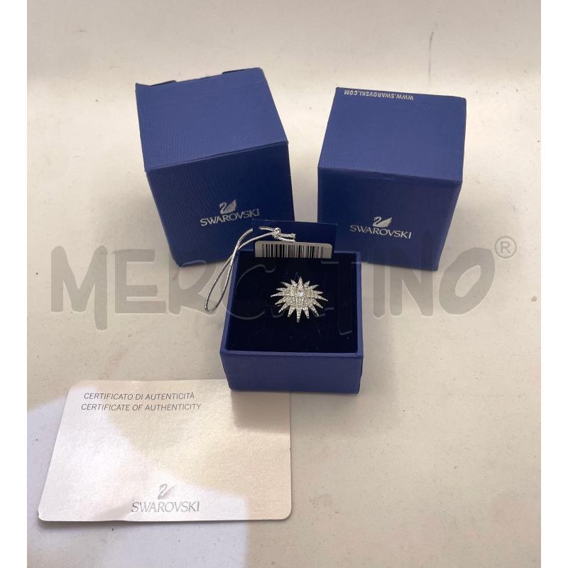 ANELLO DONNA SWAROVSKI BALTHUS CON MOTIVO A STELLA  | Mercatino dell'Usato Colleferro 1