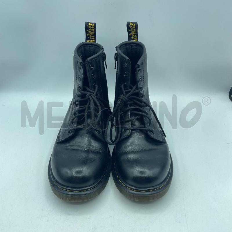 ANFIBI BAMBINO DR MARTENS NERI ZIP LATERALE  | Mercatino dell'Usato Colleferro 1
