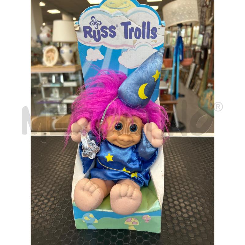 BAMBOLA TROLLS RUSS MAGO ANNI '90 | Mercatino dell'Usato Colleferro 1