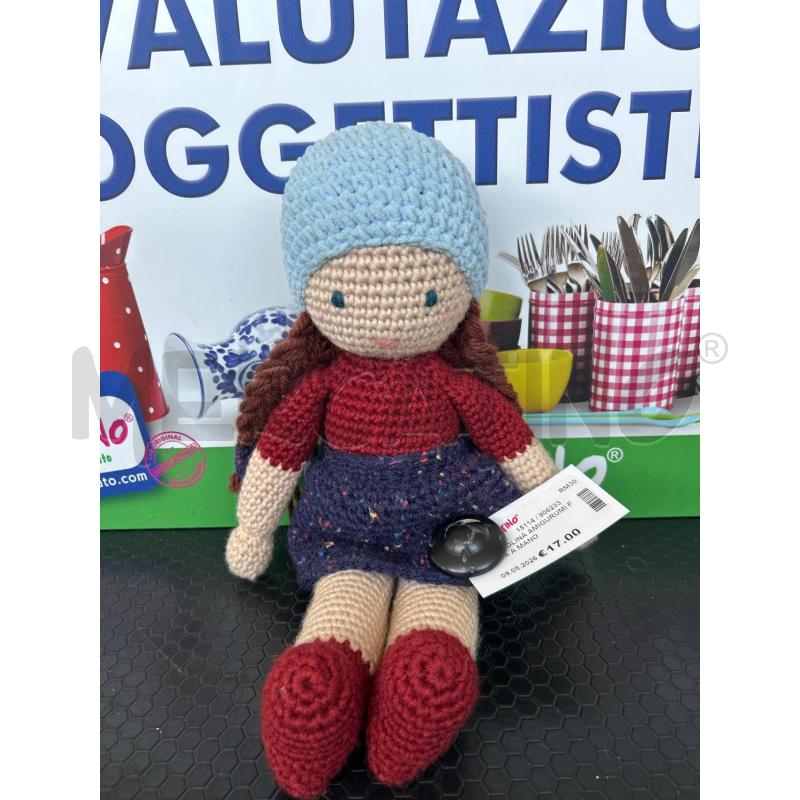 BAMBOLINA AMIGURUMI FATTA A MANO | Mercatino dell'Usato Colleferro 1