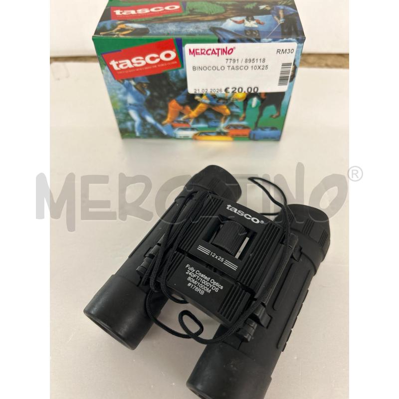BINOCOLO TASCO 10X25 | Mercatino dell'Usato Colleferro 2