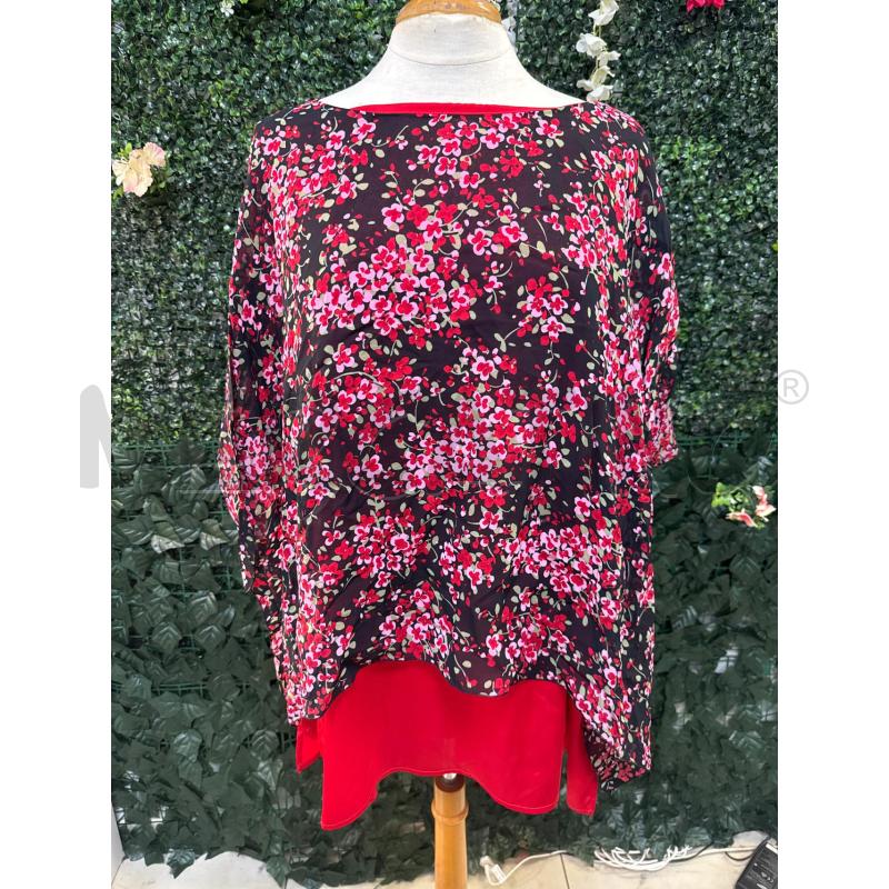 BLUSA DONNA MARA NE ROSS VELATA FIORELL | Mercatino dell'Usato Colleferro 1