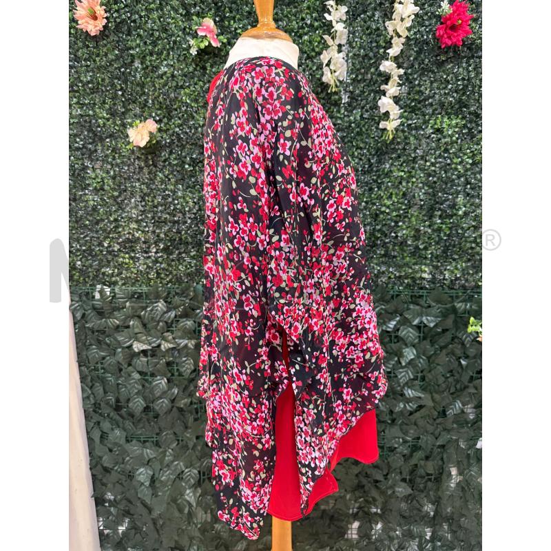 BLUSA DONNA MARA NE ROSS VELATA FIORELL | Mercatino dell'Usato Colleferro 2