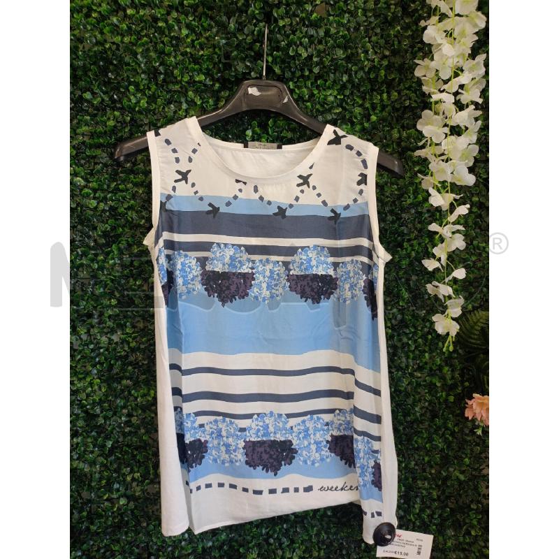 BLUSA DONNA MAXMARA RIGHE BIA DISEGNO | Mercatino dell'Usato Colleferro 1