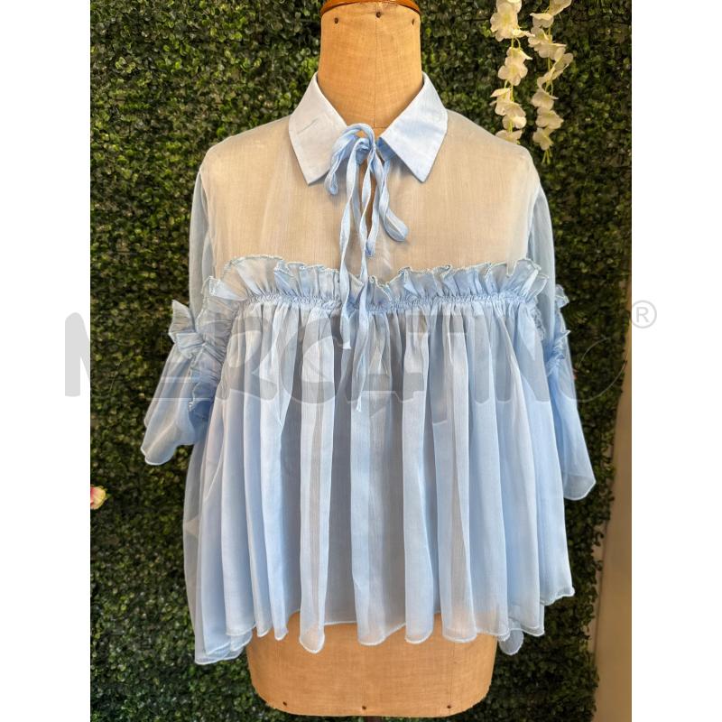 BLUSA DONNA MII AZZU BALZE VELAT  | Mercatino dell'Usato Colleferro 1