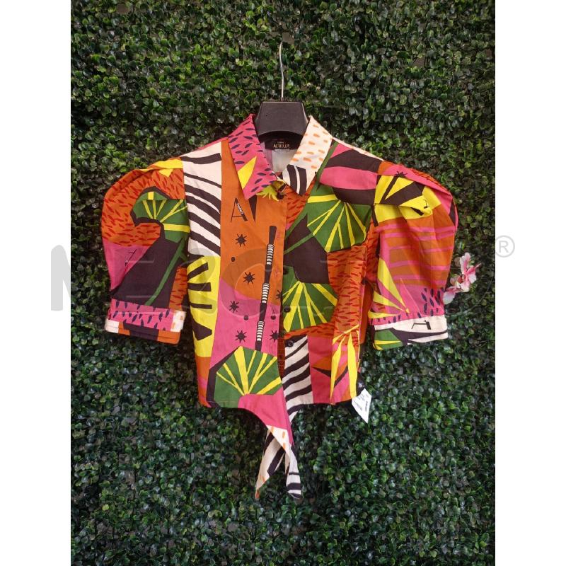 BLUSA DONNA TWINSET COLORATA CROP | Mercatino dell'Usato Colleferro 1
