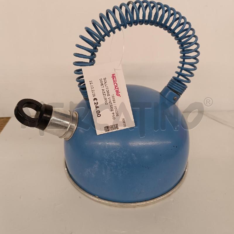 BOLLITORE VINTAGE PRODMET AZZURRO | Mercatino dell'Usato Colleferro 1