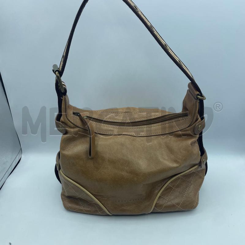 BORSA DONNA COCCINELLE LATO TRAP PELEL NOCCIOLA  | Mercatino dell'Usato Colleferro 1