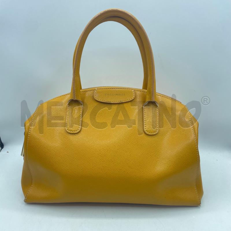 BORSA DONNA COCCINELLE SENAPE  | Mercatino dell'Usato Colleferro 1