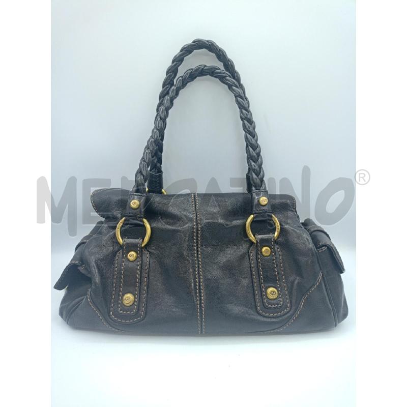 BORSA DONNA FRANCESCO BIASIA NE VERA PELLE MANICI INTRECCIO | Mercatino dell'Usato Colleferro 3