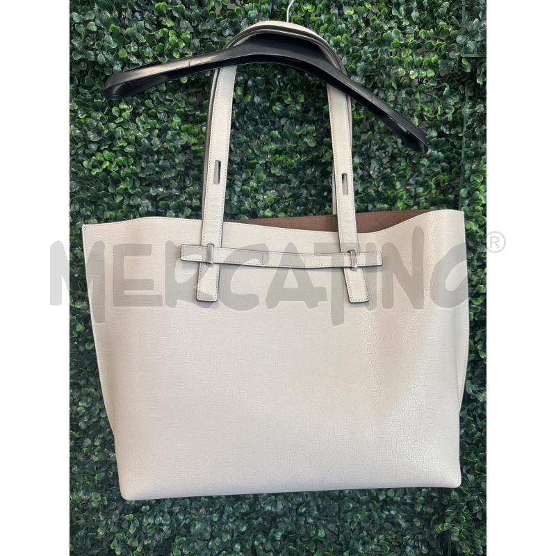 BORSA DONNA FURLA GRI CHIARA VERA PELLE  | Mercatino dell'Usato Colleferro 2