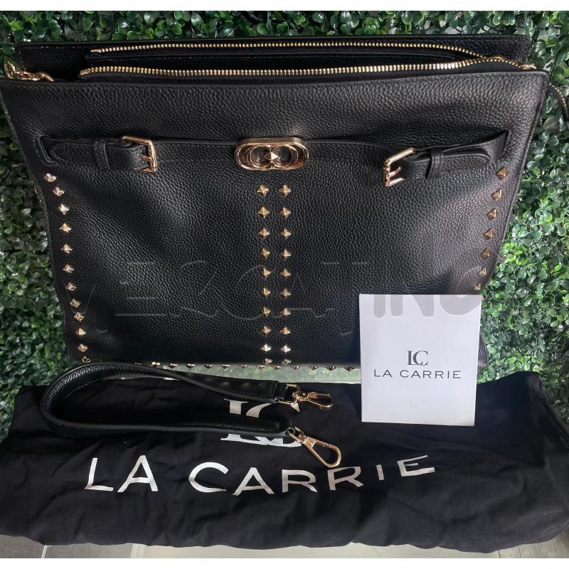 BORSA DONNA LA CARRIE NE VERA PELLE A SPALLA | Mercatino dell'Usato Colleferro 4