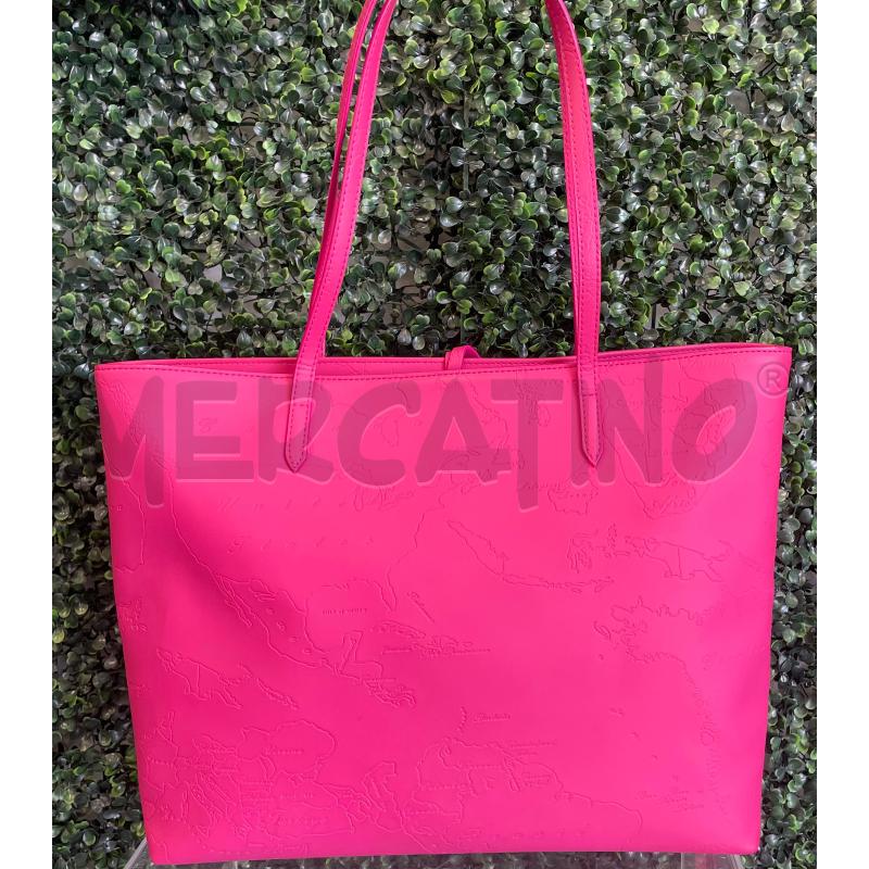 BORSA DONNA PRIMA CLASSE GEO HARMONIA FUXIA  | Mercatino dell'Usato Colleferro 2