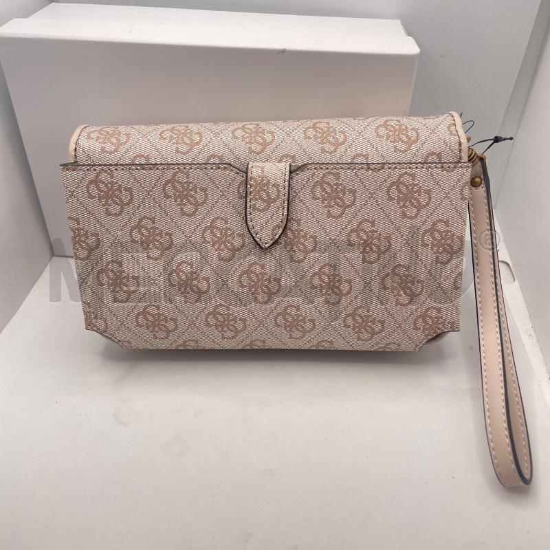 BORSETTA DONNA GUESS BEIGE  SCATOLA NUOVA  | Mercatino dell'Usato Colleferro 3