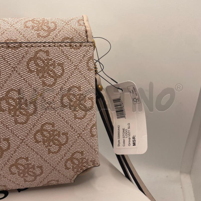 BORSETTA DONNA GUESS BEIGE  SCATOLA NUOVA  | Mercatino dell'Usato Colleferro 4