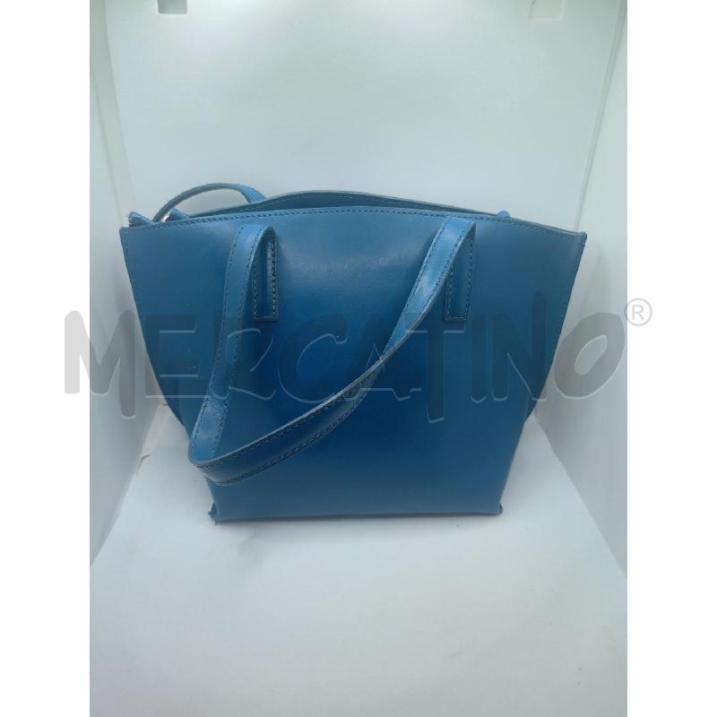 BORSETTA DONNA TOSCA BLU PELLE BLUETTE  | Mercatino dell'Usato Colleferro 3