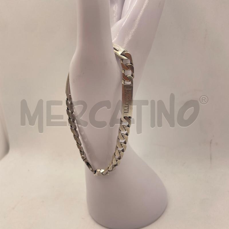 BRACCIALE ARG925 PACIOTTI CATENINA PLACCHETTE  | Mercatino dell'Usato Colleferro 3