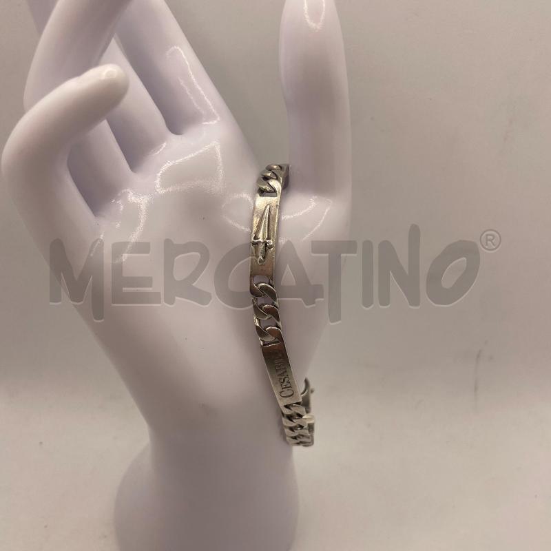 BRACCIALE ARG925 PACIOTTI CATENINA PLACCHETTE  | Mercatino dell'Usato Colleferro 4