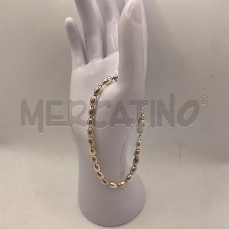 BRACCIALE ARG925 PERLINE OVALI  | Mercatino dell'Usato Colleferro 1