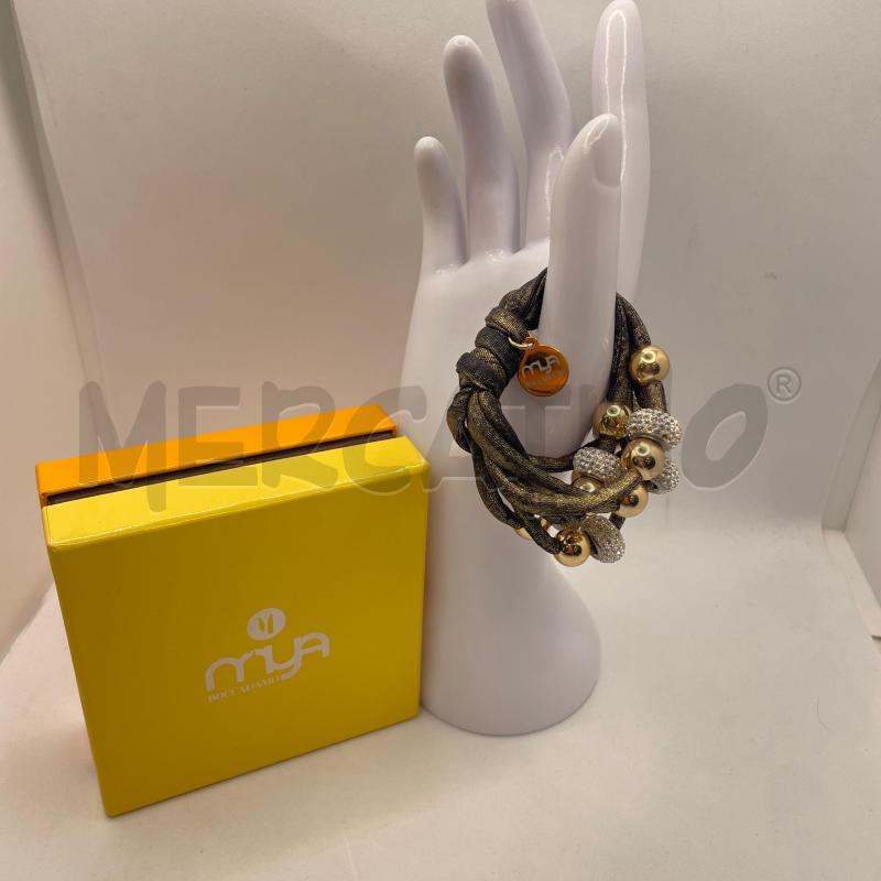 BRACCIALE BOCCADAMO MULTI PERLE STRASS ARGE DO  | Mercatino dell'Usato Colleferro 1
