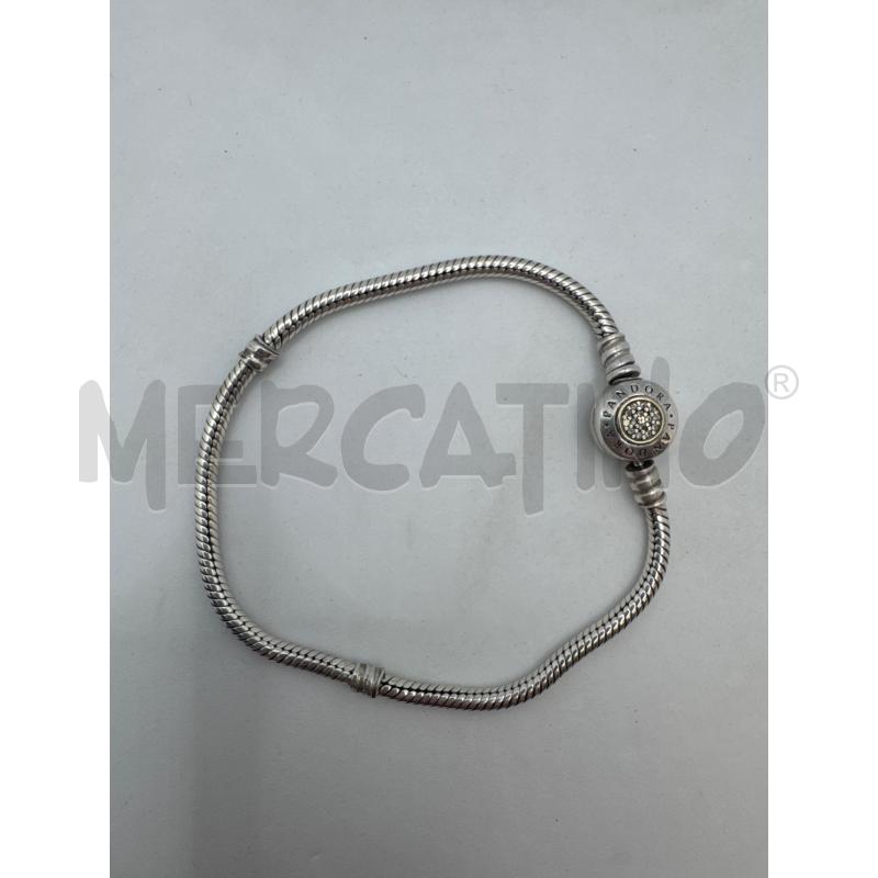 BRACCIALE PANDORA CHIUSURA STRASS (19CM) | Mercatino dell'Usato Colleferro 2