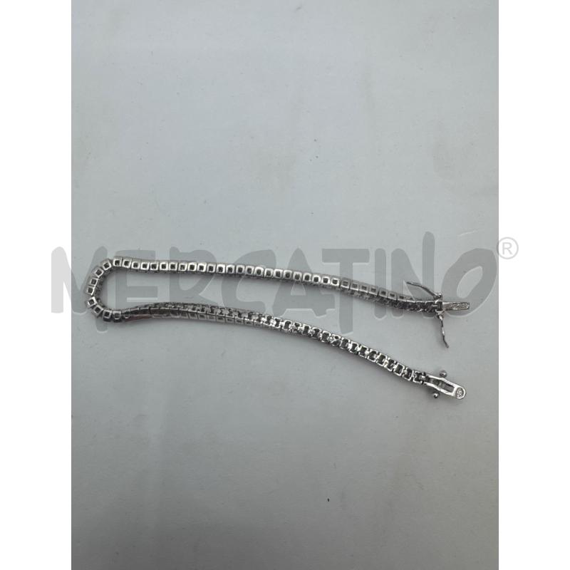 BRACCIALE TENNIS ZIRCONCINI RETT | Mercatino dell'Usato Colleferro 2