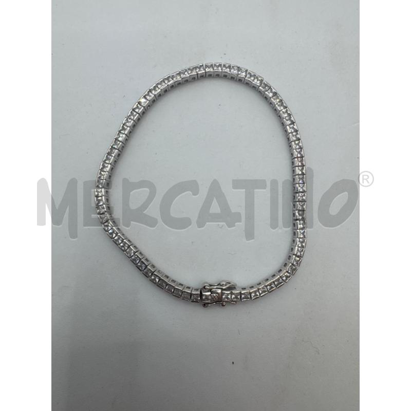 BRACCIALE TENNIS ZIRCONCINI RETT | Mercatino dell'Usato Colleferro 3