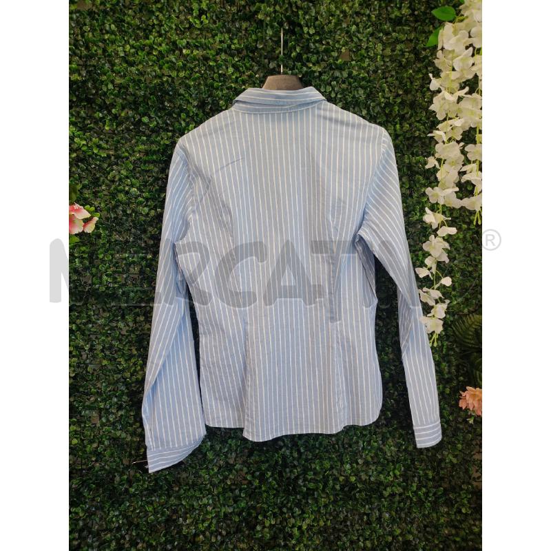 CAMICIA DONNA EMME MARELLA RIGHE AZZ BIA  | Mercatino dell'Usato Colleferro 2