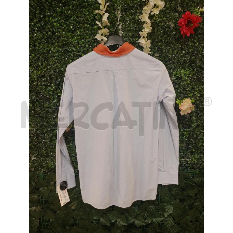 CAMICIA DONNA MASSIMO GRIFONI AZZU COLLETTO ARA  | Mercatino dell'Usato Colleferro 2