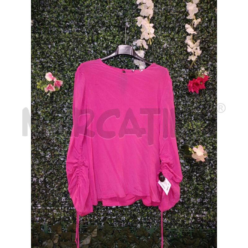 CAMICIA DONNA NM MISTO SETA FUCSIA | Mercatino dell'Usato Colleferro 1