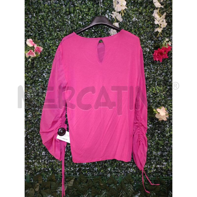 CAMICIA DONNA NM MISTO SETA FUCSIA | Mercatino dell'Usato Colleferro 2