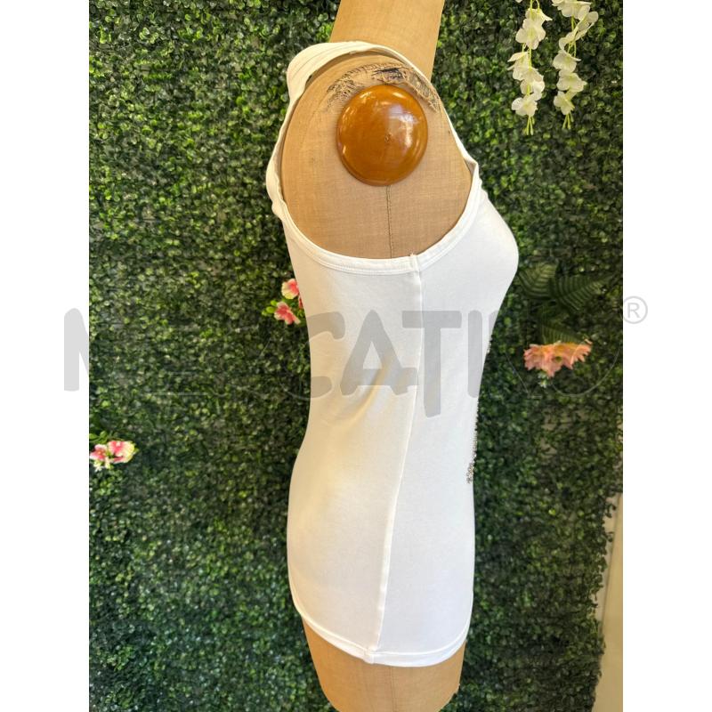CANOTTA DONNA PINKO BIA STRASS SCRITT | Mercatino dell'Usato Colleferro 2
