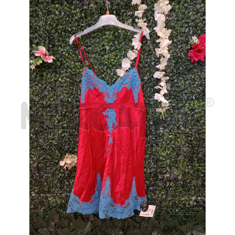 CANOTTA DONNA TWINSET ROSSA PIZZO AZZ | Mercatino dell'Usato Colleferro 1