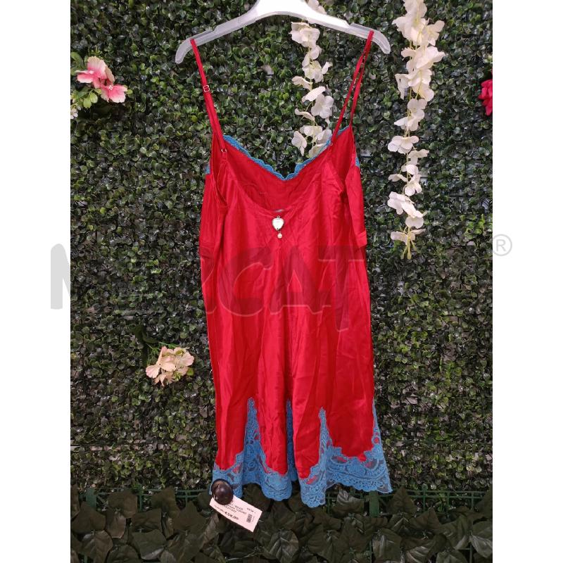 CANOTTA DONNA TWINSET ROSSA PIZZO AZZ | Mercatino dell'Usato Colleferro 2