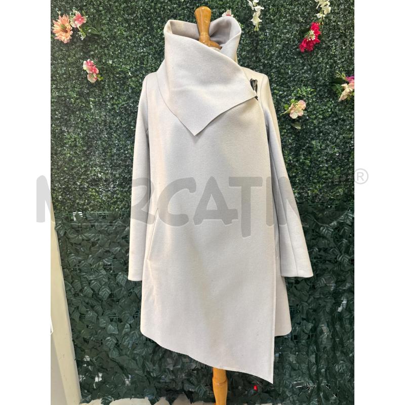 CAPPOTTO DONNA ALLSAINTS GRIGIO CHIARO  | Mercatino dell'Usato Colleferro 1