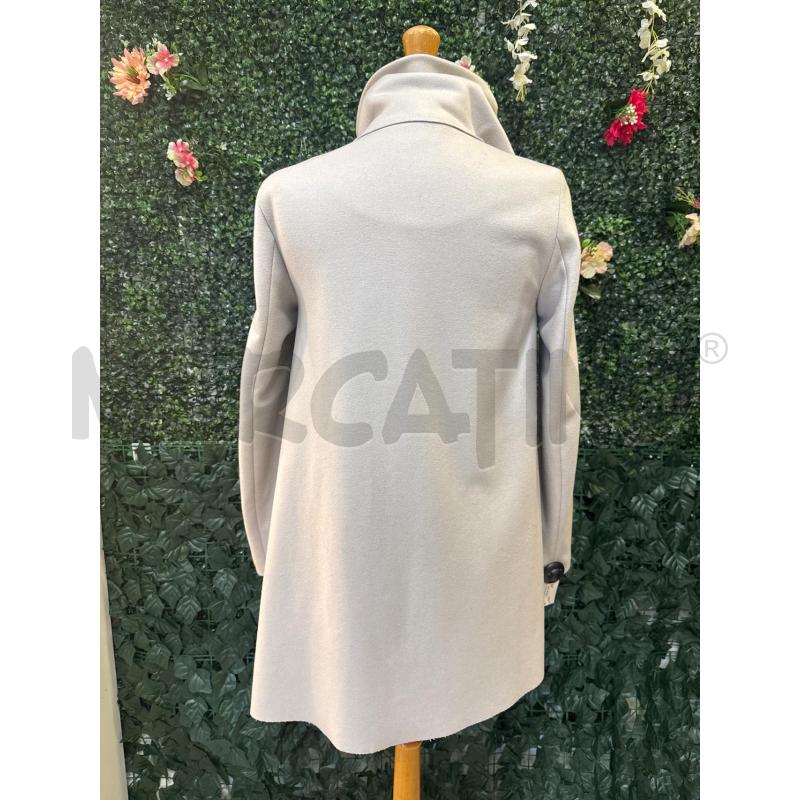 CAPPOTTO DONNA ALLSAINTS GRIGIO CHIARO  | Mercatino dell'Usato Colleferro 4