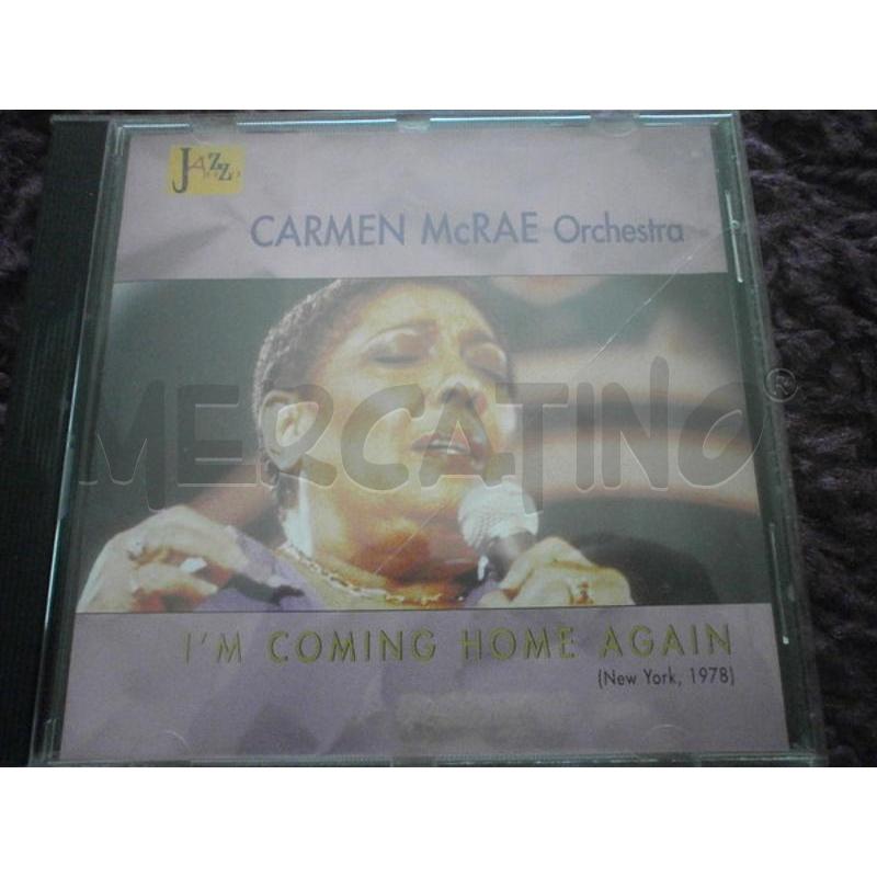 CARMEN MCRAE - I'M COMING HOME AGAIN (NEW YORK, 19 | Mercatino dell'Usato Colleferro 1