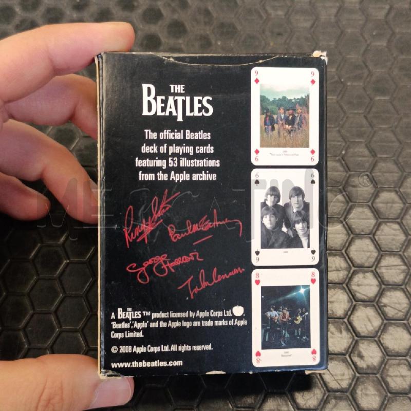 CARTE DA GIOCO - THE BEATLES NUOVE  | Mercatino dell'Usato Colleferro 2