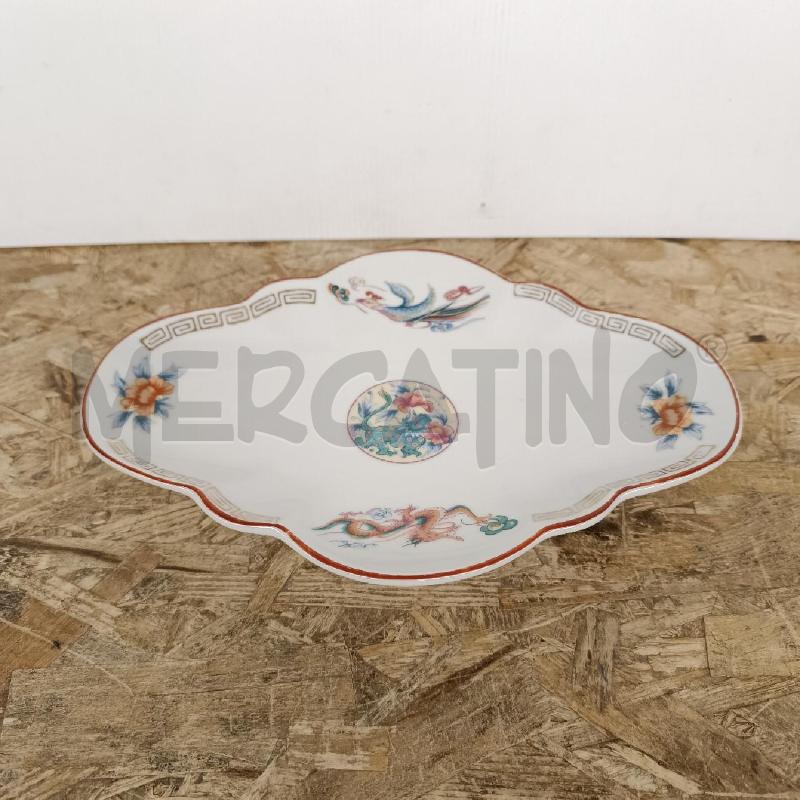 CENTROTAVOLA ALZATINA ORIENTALE DIS DRAGONE FIORI | Mercatino dell'Usato Colleferro 1