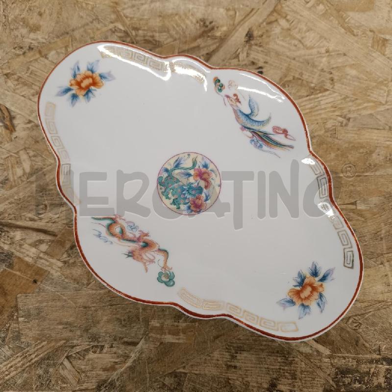 CENTROTAVOLA ALZATINA ORIENTALE DIS DRAGONE FIORI | Mercatino dell'Usato Colleferro 5
