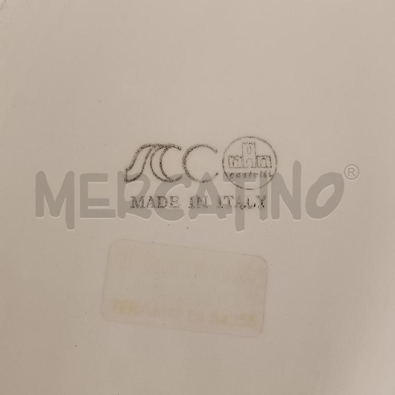 CENTROTAVOLA FIRMATA CASTELLI SFUMATO AZZ BIANCO BORDO DORATO | Mercatino dell'Usato Colleferro 4