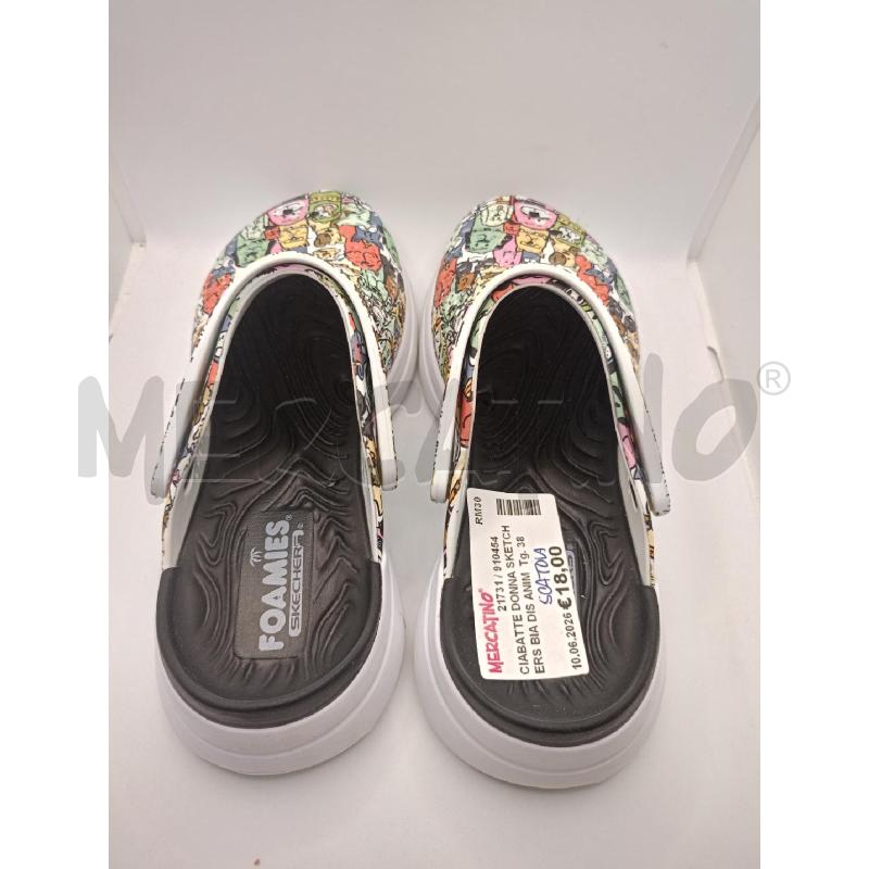 CIABATTE DONNA SKETCHERS BIA DIS ANIMALI | Mercatino dell'Usato Colleferro 3