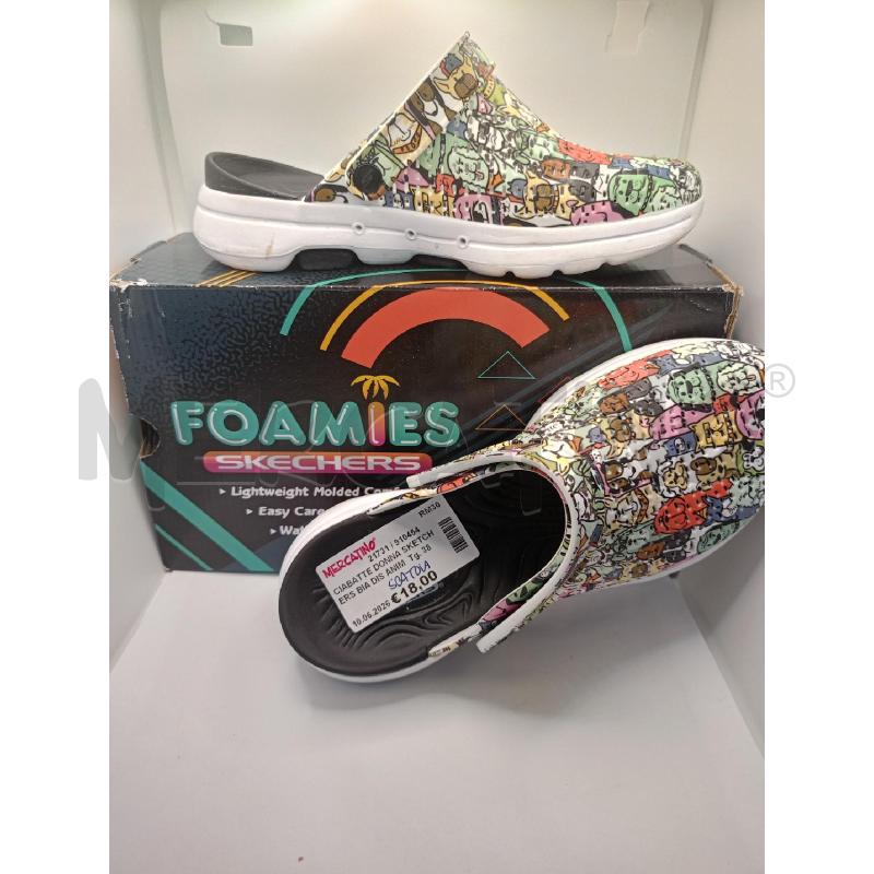 CIABATTE DONNA SKETCHERS BIA DIS ANIMALI | Mercatino dell'Usato Colleferro 4